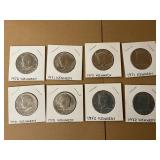 Kennedy Half Dollars 1971/1972