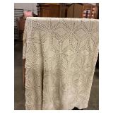 Large crochet tablecloth