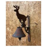Cast iron deer Bell