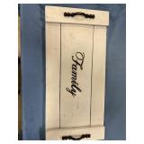 Home decor wall sign