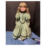 20ï¿½ antique German Bisque headed doll