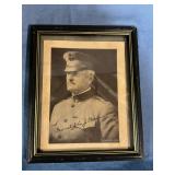 8 x 10 photo signed by General John J. Pershing