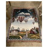 Hot air balloon area rug 70ï¿½ x 51ï¿½