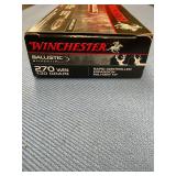 Winchester 270win 130gr 20 rds