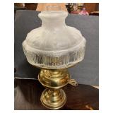 Electric lamp, 21 inches tall