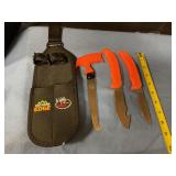 Outdoor edge REMF Knife, tool set & extra blades