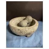Granite & Mortar Pestle