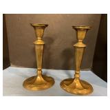 Brass candle sticks
