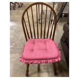 Wheelchair with cushion