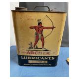 Vintage Archer Oil Can 2gal (empty)