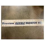 Firestone advertisement sign 35.5" x 6"