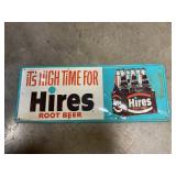 Hires vintage Root Beer sign 30" x 12"