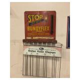 Bundyflex & Gates  advertisement metal signs