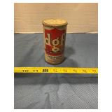 Vintage DGF lubricant container full