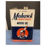 Mohawk Chieftain  1gal.motor oil can