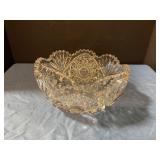 Crystal glass serving Bowl 8"