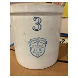 UHL Pottery Acorn Wares #3 Crock NO SHIP