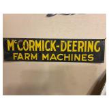 McCormick-Deering Farm sign 24"L x 5.5" L