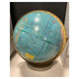 World globe 15" Tall