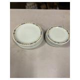 Vintage she a go salad/roll plates