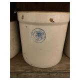 IndianHead Stoneware Crock 9"tall NO SHIP