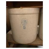 Indian Head #5 Crock NO SHIP