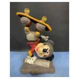 Mickey Mouse on skateboard 9"