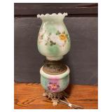 Antique electric oil lamp