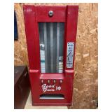 Vintage 1-cent Adams chewing gum venting machine