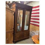 Antique Wardrobe w/ drawers 85" T x 44" L