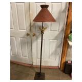 Floor lamp with antler design