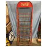 Coca-Cola bottling rack double-sided advertisement