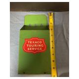 Texaco vintage wall-mount map holder