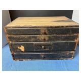 Antique Machinist 4 drawer Tool Chest