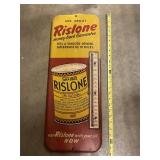 Vintage Rislone Metal thermometer