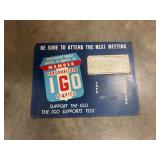 IGO Sevice wood sign 24" x 18"