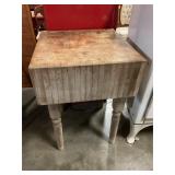 Boos Block butcher block table NO SHIP