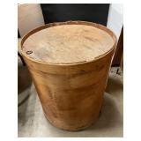 Vintage wooden barrel coco-Cola bottling co. 23" T
