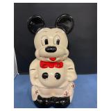 Mickey/ Minnie two sided turnabout cookie jar
