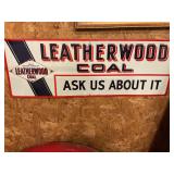 Leatherwood Coal Eastern KY Sign 28"x10"