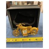 Mini motorcycle clock