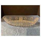 Crystal glass serving Bowl 12"