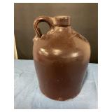 Stoneware jug 9" tall