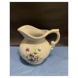 Ceramic Handpainted pitcher 5" Tall
