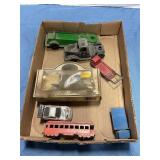 Flat of miscellaneous toys