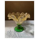 Pairpoint glass company compote