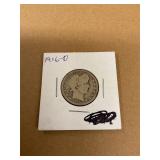 Silver Barber Quarter 1916D