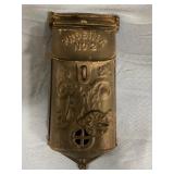 Vintage Cast Iron Phoenix No. 2 mailbox