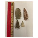 Point Indian artifacts