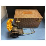 RichShaw two-wheeled passenger cart